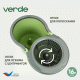Швабра с отжимом и ведром для мытья полов комплект для уборки Spin Mop VERDE 16 литров оливковый