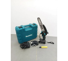 Аккумуляторная цепная мини пила Makita 8 дюйм с масло подачей