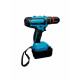 Makita Набор электроинструментов аккумуляторных 4в1 21V /болгарка, гайковерт, перфоратор, дрель шуруповерт
