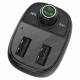 FM-модулятор Borofone BC16 (BT, microSD, 2xUSB)
