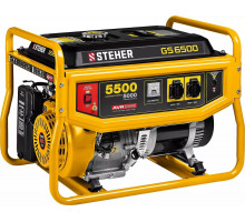 Генератор бензиновый 5500 Вт Steher GS-6500
