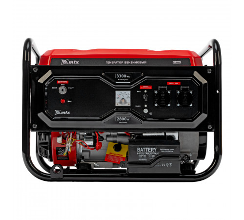Генератор бензиновый 3300 Вт электростартер MTX RS-4000E 946125