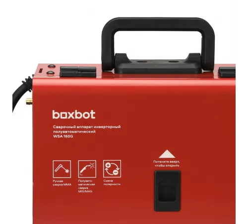 Сварочный полуавтомат Boxbot WSA 160G: универсальный аппарат для MIG/MAG/MMA сварки с проволокой в комплекте