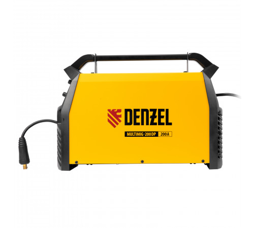 Аппарат инверторный полуавтоматической сварки MultiMIG-200DP Synergy Double Pulse, 200 А Denzel 94313