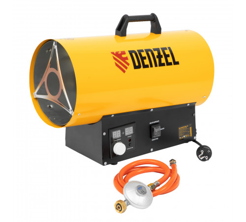 Газовая тепловая пушка GHG-15i, 15 кВт, цифровой термостат Denzel 96478