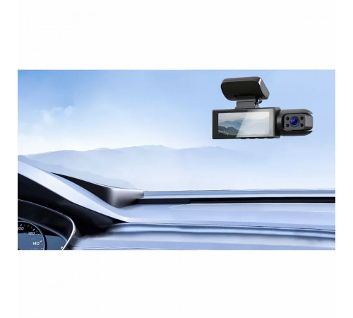 Автомобильный видеорегистратор Black Box Full HD 1080P, 2 камеры, G-sensor