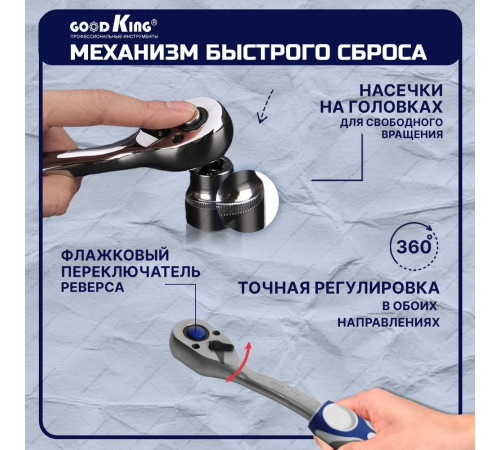 Набор инструментов 85 предметов GOODKING