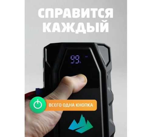 Пусковое устройство для автомобиля / пусковое зарядное устройство для автомобиля c PowerBankom